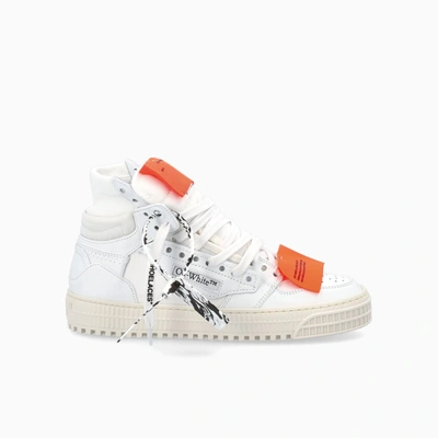 Off-white White 3.0 Off Court Leather Sneakers In White