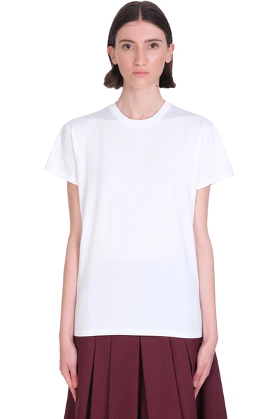 Shop Maison Margiela T-shirt In White Cotton