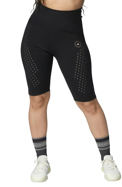 Shop Adidas By Stella Mccartney Truepurpose Cycle Bike Shorts In Black