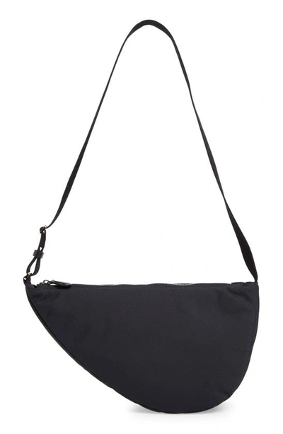 Shop The Row Slouchy Banana Two Canvas Bag In Black