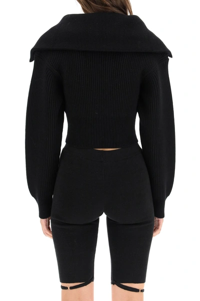 Shop Jacquemus La Maille Risoul Sweater In Black