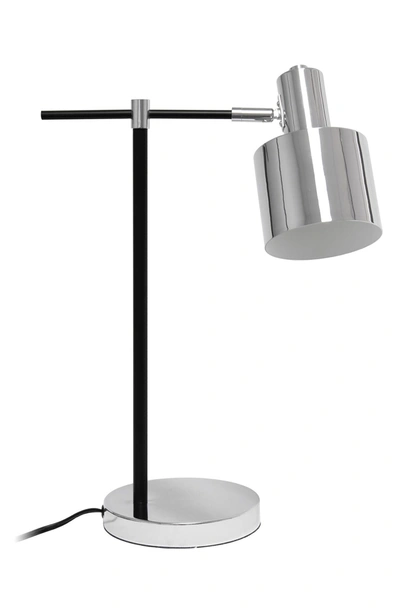 Shop Lalia Home Mid Century Modern Table Lamp In Chrome