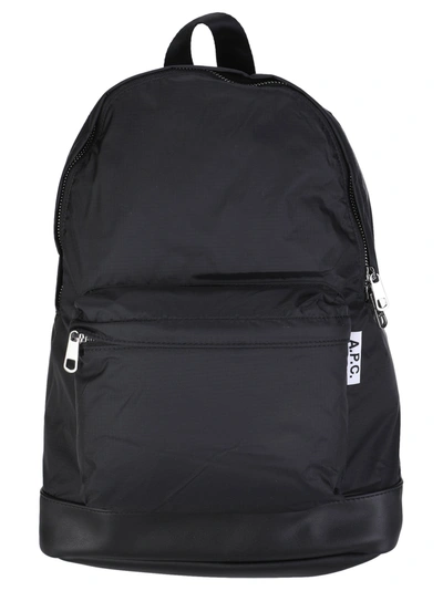 Shop A.p.c. Backpack Ultralight In Black