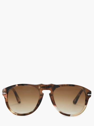 Shop Jw Anderson X Persol - Aviator Sunglasses In Brown