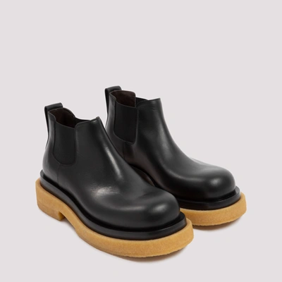 Shop Bottega Veneta Lug Boots Shoes In Black