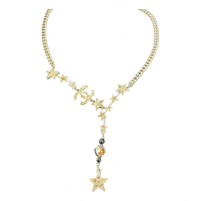 Pre-owned Comã¨te Necklace In Gold