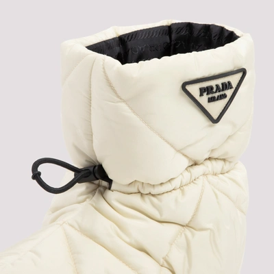 Shop Prada Snow Boots Shoes In White