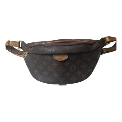 Bum bag / sac ceinture leather bag Louis Vuitton Brown in Leather