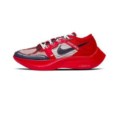 Shop Nike Zoomx Vaporfly Next% X Gyakusou In University Red / Blackened Blue-sail
