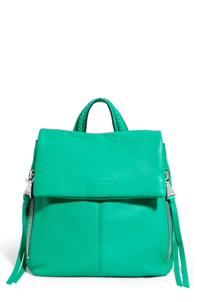 Shop Aimee Kestenberg Bali Leather Backpack In Earth Green