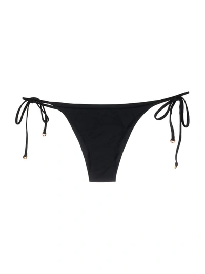 Shop Anemos String-tie Bikini Bottoms In Black