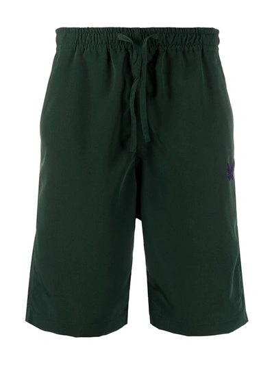 Shop Needles Drawstring-waist Basketball Shorts In Green