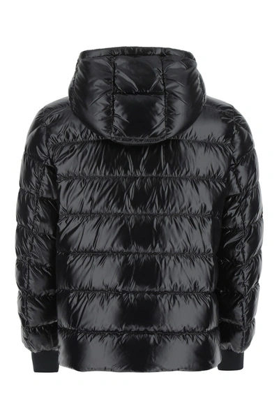 Shop Moncler Midnight Blue Nylon Cuvellier Down Jacket  Blue  Uomo 5