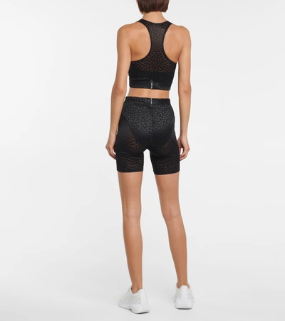 Shop Adam Selman Sport Short Leggings In Black