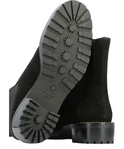 Shop Stuart Weitzman "kolbie" Ankle Boots In Black  