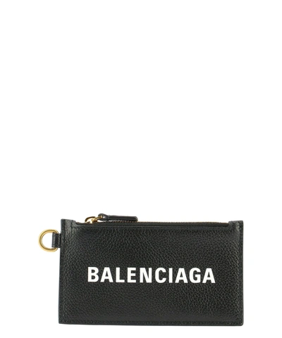 Shop Balenciaga Lace Wallet In Black  