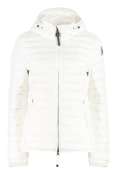 Shop Parajumpers Juliet Down Jacket In White