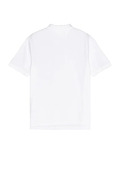 Polo Ralph Lauren Custom Slim Fit Stretch Mesh Polo Shirt In White