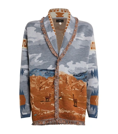 Shop Alanui Moon Valley Cardigan In Multi