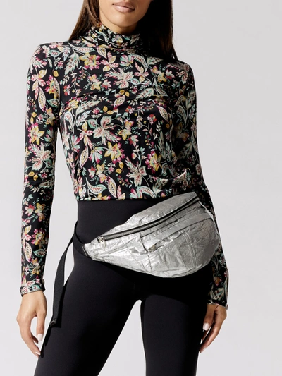 Shop Isabel Marant Noomi New Fanny Pack In Silver