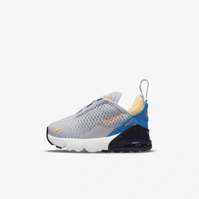 Shop Nike Air Max 270 Baby/toddler Shoes In Grey