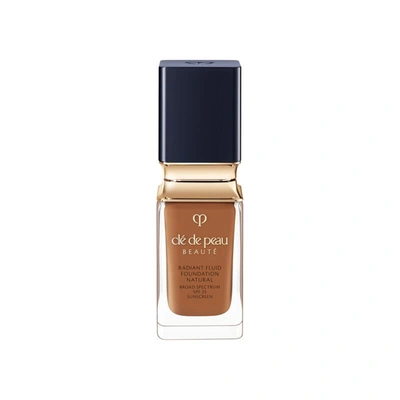 Shop Clé De Peau Beauté Radiant Fluid Foundation Natural Spf 25, Very Deep Ochre ( 1.1 Oz)