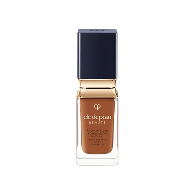 Shop Clé De Peau Beauté Radiant Fluid Foundation Natural Spf 25, Deep Tan Buff ( 1.1 Oz)