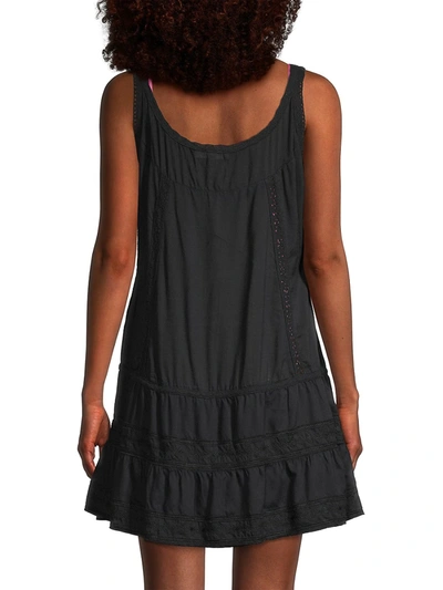 Shop Melissa Odabash Women's Jaz Cover-up Dress In Black