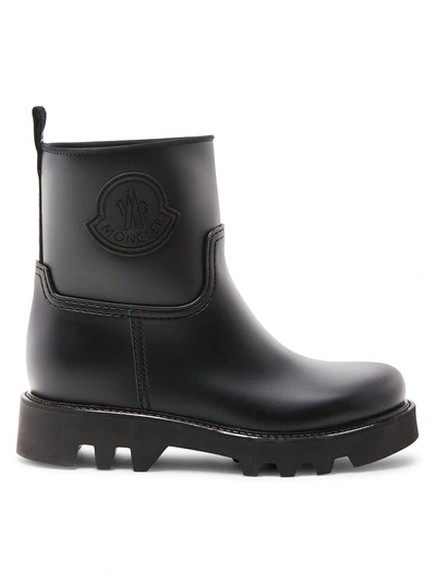 Shop Moncler Ginette Rain Boots In Black