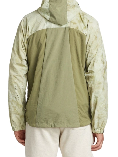 Shop John Elliott Trail Shell Zip-up Jacket In Moss