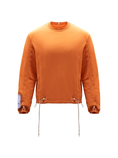 Shop Mcq By Alexander Mcqueen Drawstring Cotton Sweater In Dune