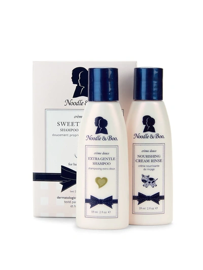 Shop Noodle & Boo Sweetly Clean Travel Kit In Cream
