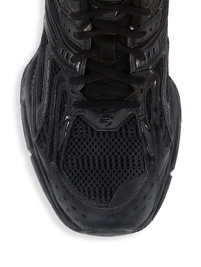 Shop Balenciaga Men's X-pander Sneakers In Black