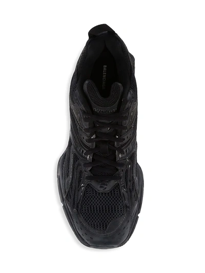 Shop Balenciaga Men's X-pander Sneakers In Black