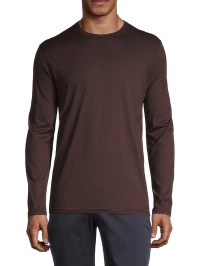 Shop Kiton Long Sleeve Pull-over Sweater In Mid Grey