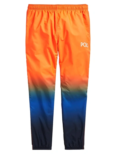 Polo Ralph Lauren Men's Logo Ombre Jogger Pants In Orange | ModeSens