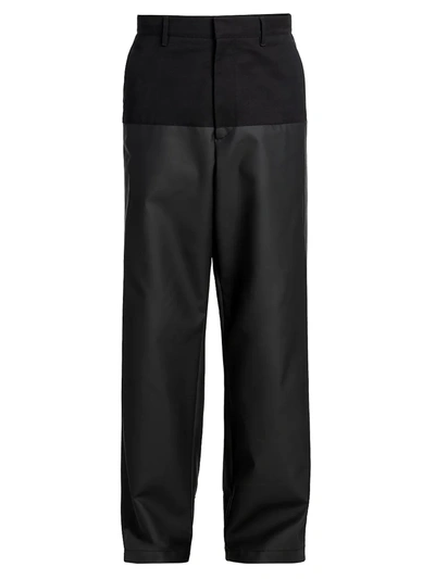 Shop Ambush Coated Worker Pants In Black