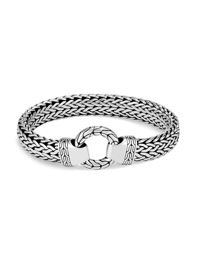 Shop John Hardy Men's Chain Classic Ring Clasp Sterling Silver Bracelet