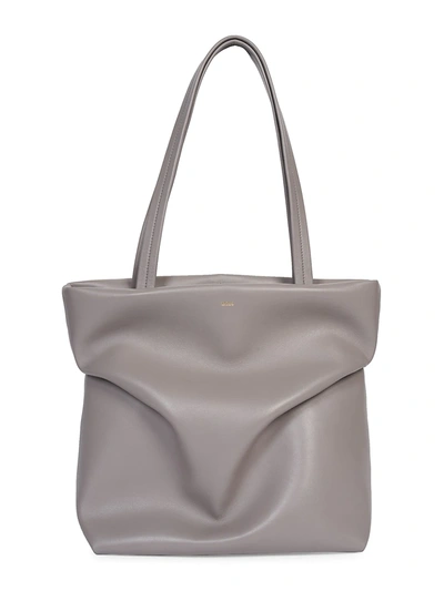 Shop Chloé Women's Judy Leather Tote Bag In Cashmere Grey