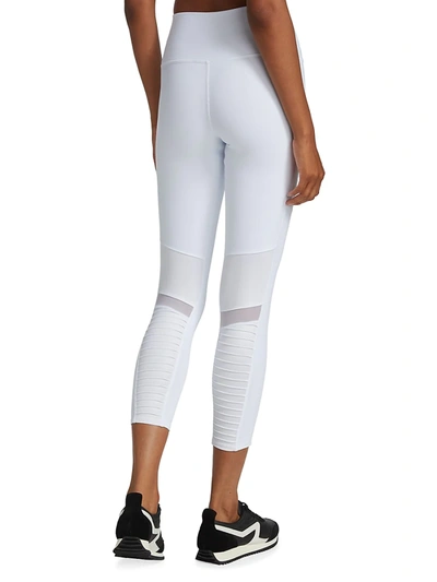 Shop Alo Yoga Women's Moto 7/8 Leggings In White