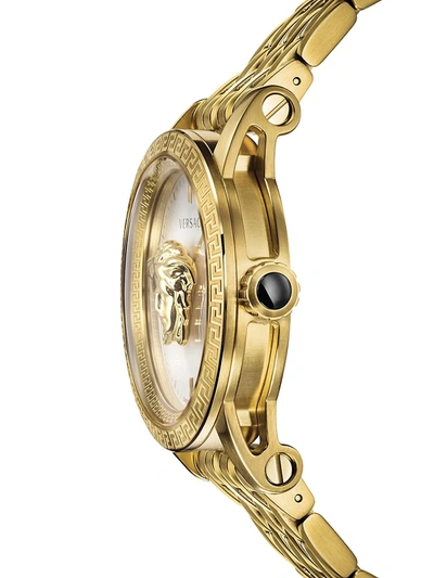 Shop Versace Palazzo Empire Ip Goldtone Bracelet Watch