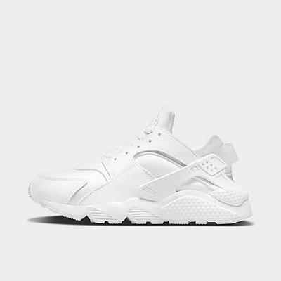 Shop Nike Women's Air Huarache Casual Shoes In White/pure Platinum