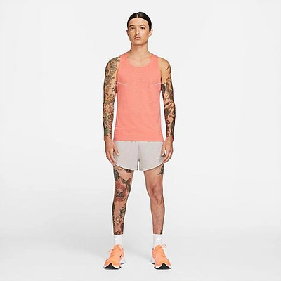 Shop Nike Men's Dri-fit Run Division Pinnacle Shorts In College Grey/reflective