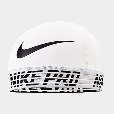 Zoológico de noche Psicologicamente vóleibol Nike Pro Skull Cap 2.0 In White/black | ModeSens