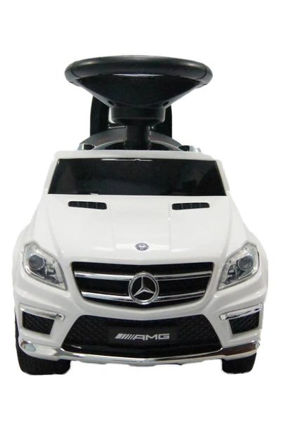 Shop Best Ride On Cars Best Ride-on Cars Mercedes 4-in-1 Push Car In White