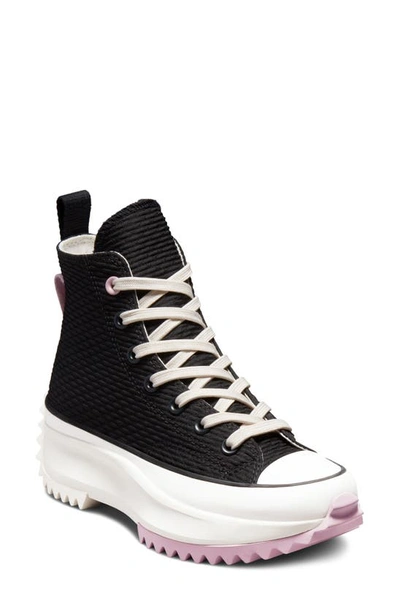 Shop Converse Chuck Taylor® All Star® Run Star Hike High Top Platform Sneaker In Black