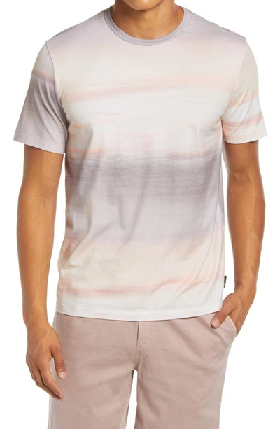 Shop Ag Bryce Slim Fit Graphic Tee In Sunset Dream Multicolor