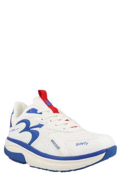 Shop Gravity Defyer Energiya Sneaker In Red/ White/ Blue