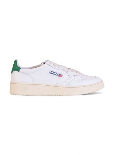 Shop Autry Ll20 Low Sneakers In Bianco