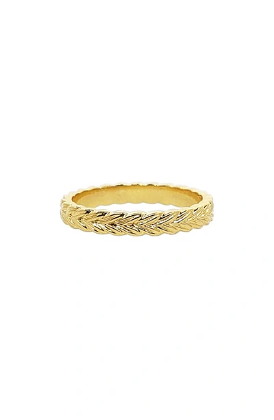 Shop Sethi Couture 18k Gold Braid Band Ring